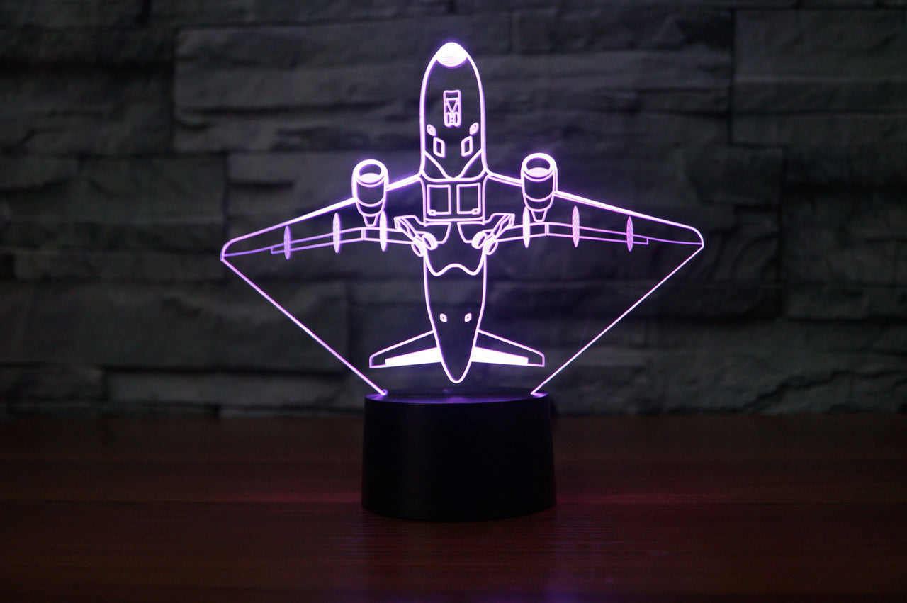 Taking Off Aircraft Designed 3D Lamps Pilot Eyes Store 