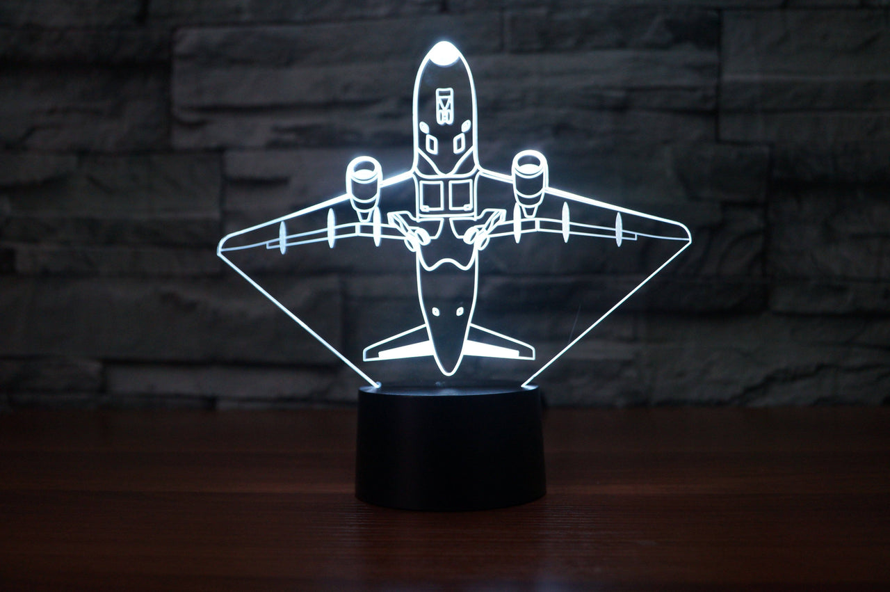 Taking Off Aircraft Designed 3D Lamps Pilot Eyes Store 