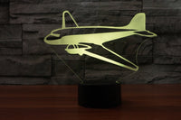 Thumbnail for Old Style Airplane Designed 3D Lamps Pilot Eyes Store 