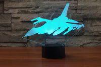 Thumbnail for Amazing Fighter Jet Designed 3D Lamps Pilot Eyes Store 