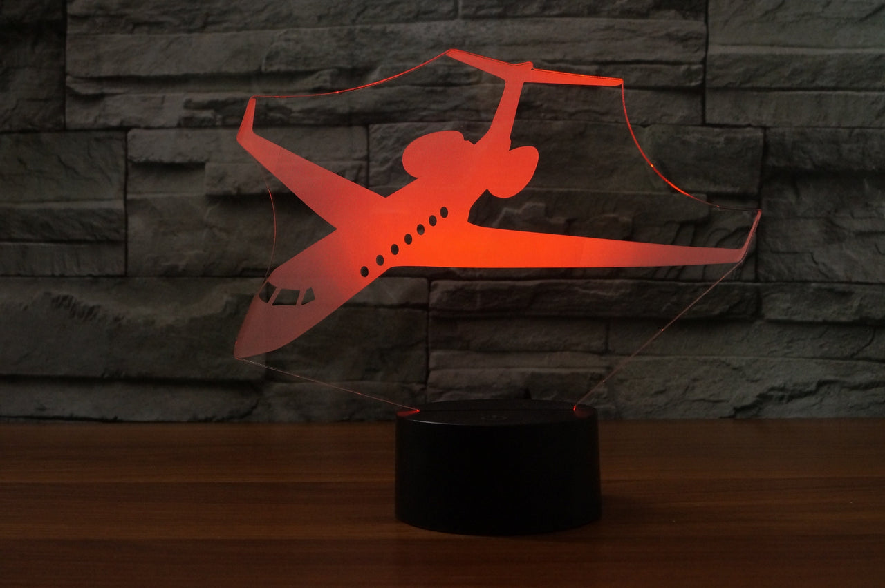 Amazing Business Jet Designed 3D Lamps Pilot Eyes Store 