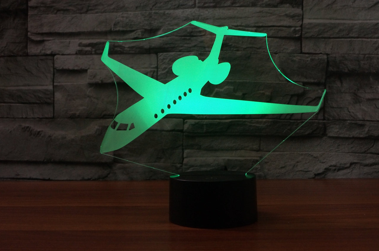 Amazing Business Jet Designed 3D Lamps Pilot Eyes Store 