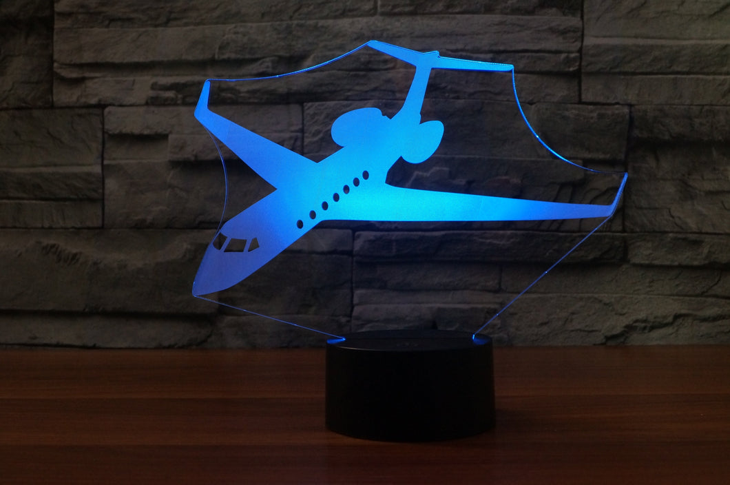 Amazing Business Jet Designed 3D Lamps Pilot Eyes Store 