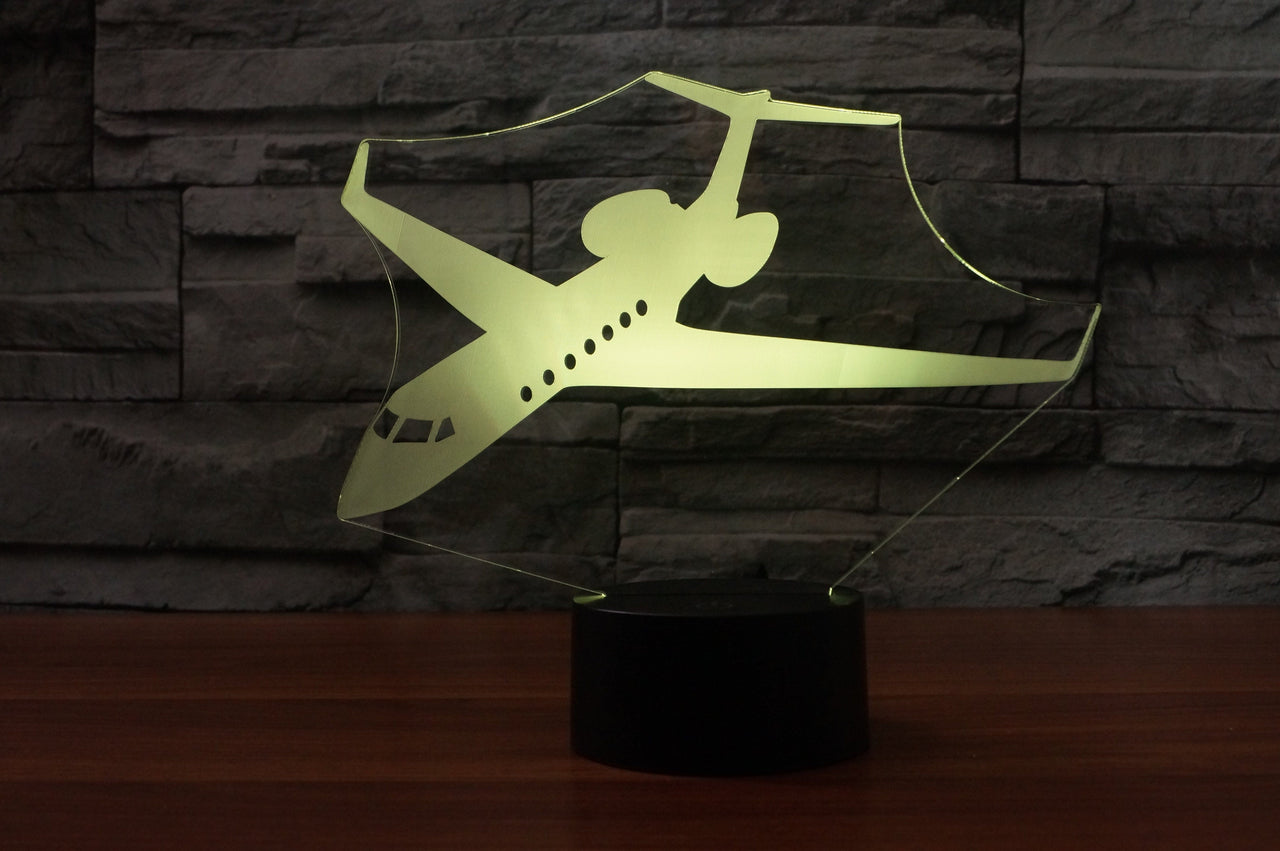 Amazing Business Jet Designed 3D Lamps Pilot Eyes Store 