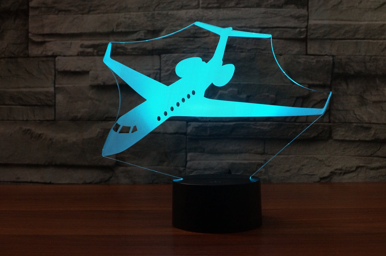 Amazing Business Jet Designed 3D Lamps Pilot Eyes Store 