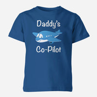Thumbnail for Daddy's Co-Pilot (Jet Airplane) Designed Children T-Shirts