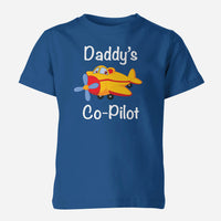 Thumbnail for Daddy's Co-Pilot (Propeller1) Designed Children T-Shirts