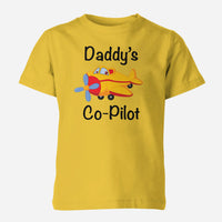 Thumbnail for Daddy's Co-Pilot (Propeller1) Designed Children T-Shirts