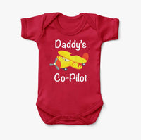 Thumbnail for Daddy's Co-Pilot (Propeller2) Designed Baby Bodysuits