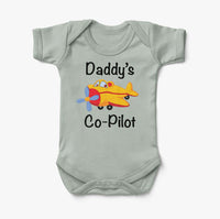 Thumbnail for Daddy's Co-Pilot (Propeller) Designed Baby Bodysuits