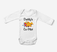 Thumbnail for Daddy's Co-Pilot (Propeller) Designed Baby Bodysuits