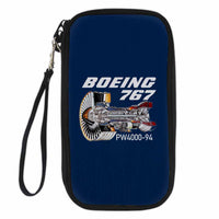 Thumbnail for Boeing 767 Engine (PW4000-94) Designed Travel Cases & Wallets