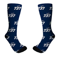 Thumbnail for Super Boeing 737-800 Designed Socks