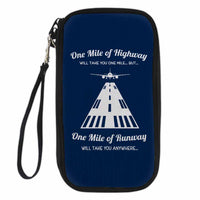 Thumbnail for One Mile of Runway Will Take you Anywhere Designed Travel Cases & Wallets