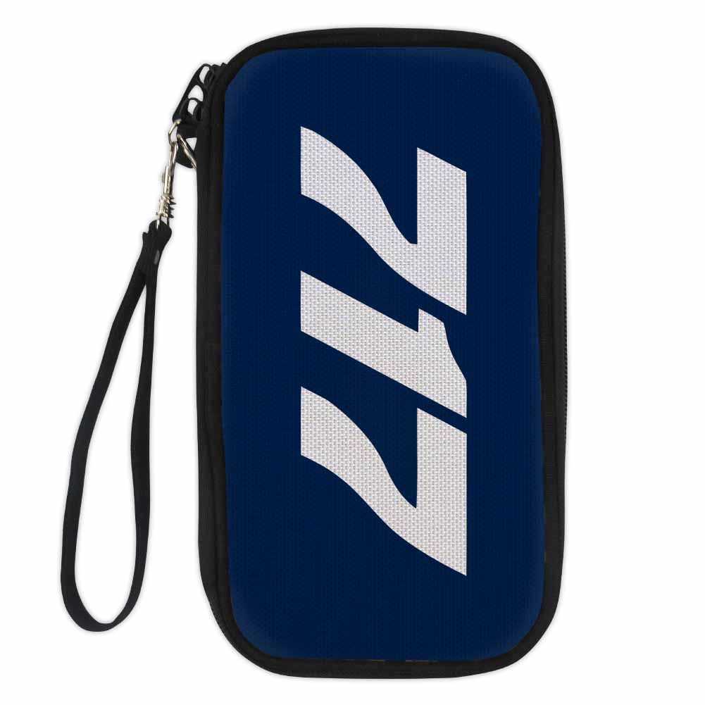Boeing 717 Text Designed Travel Cases & Wallets