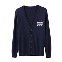 Thumbnail for The Boeing 767 Designed Cardigan Sweaters