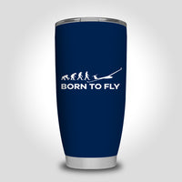 Thumbnail for Born To Fly Glider Designed Tumbler Travel Mugs