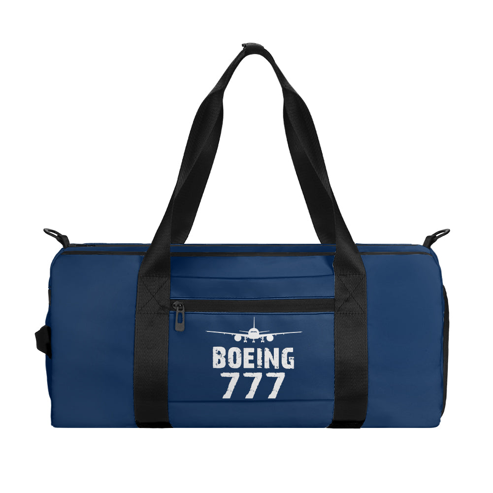 Boeing 777 & Plane Designed Sports Bag