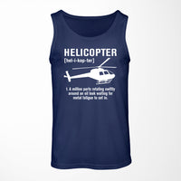 Thumbnail for Helicopter [Noun] Designed Tank Tops