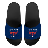 Thumbnail for Born To Fly SKELETON Designed Sport Slippers