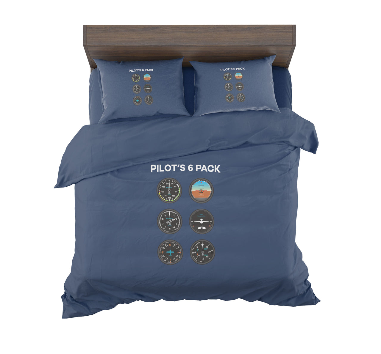 Pilot's 6 Pack Designed Bedding Sets
