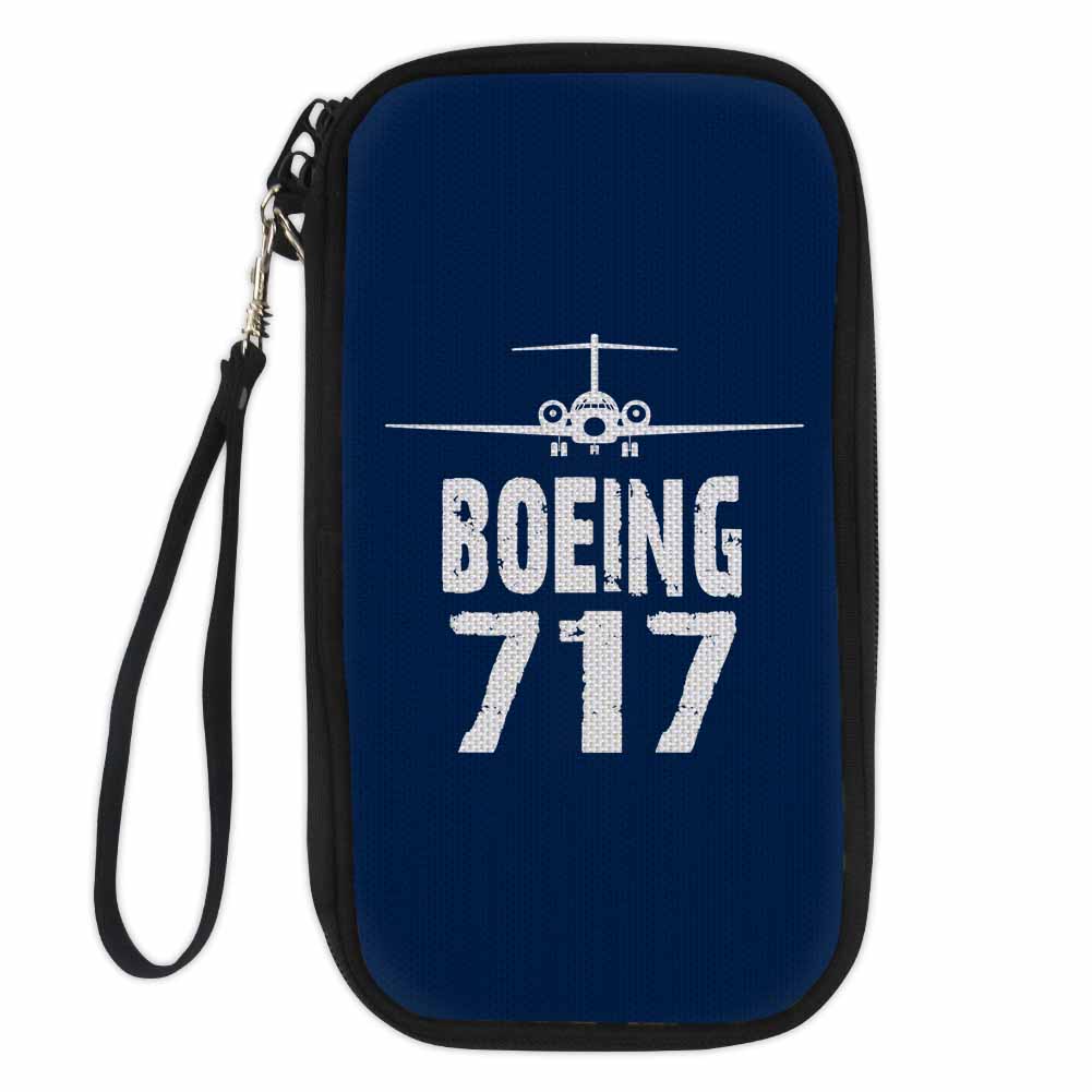 Boeing 717 & Plane Designed Travel Cases & Wallets