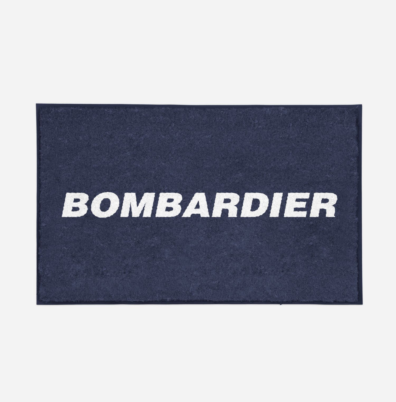 Bombardier & Text Designed Door Mats