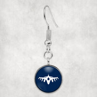 Thumbnail for Fighter Jet 16 Silhouette Designed Earrings
