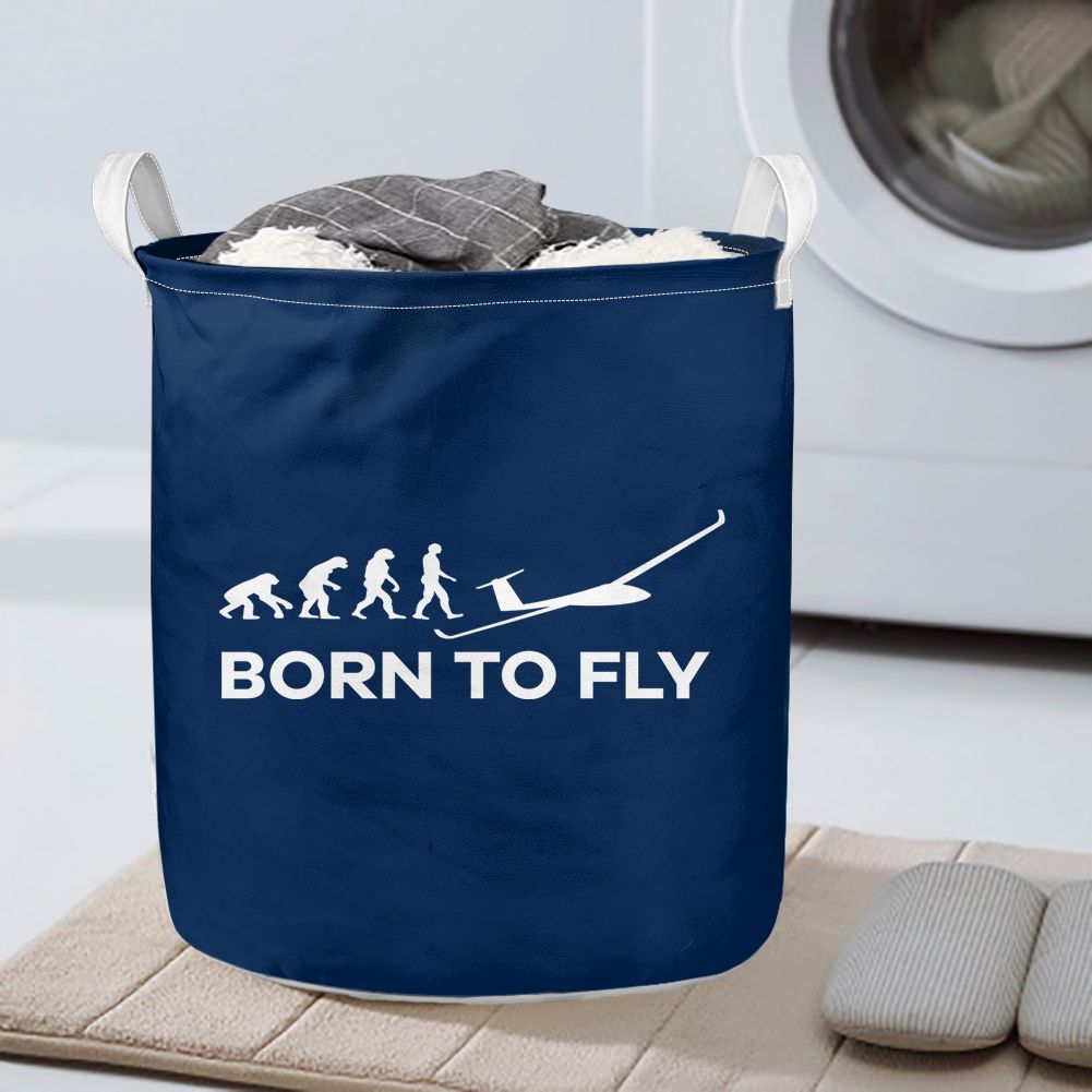 Born To Fly Glider Designed Laundry Baskets