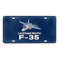 Thumbnail for The Lockheed Martin F35 Designed Metal (License) Plates