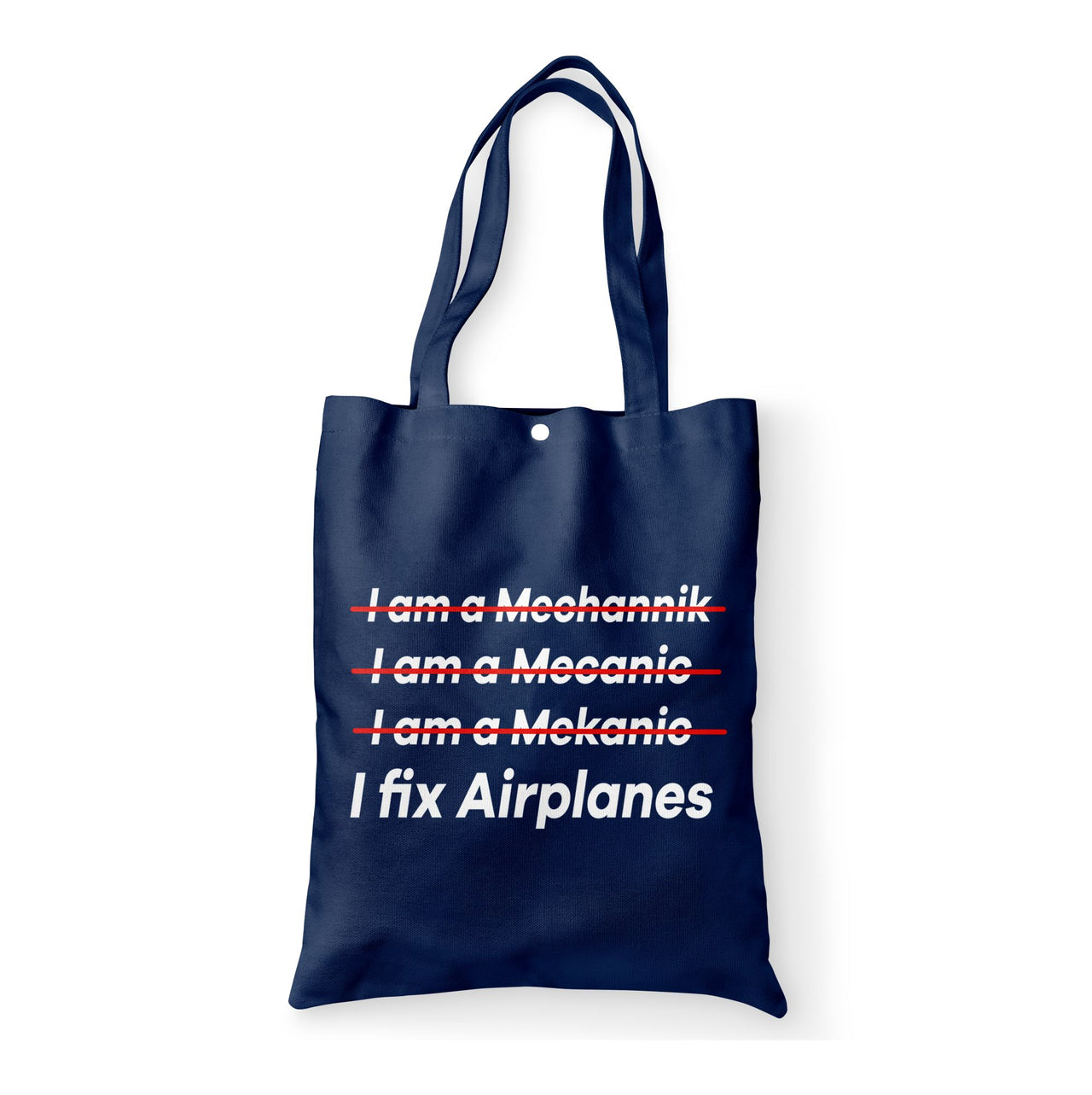 I Fix Airplanes Designed Tote Bags