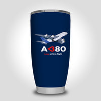 Thumbnail for Airbus A380 Love at first flight Designed Tumbler Travel Mugs