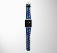 Thumbnail for The Lockheed Martin F35 Designed Leather Apple Watch Straps