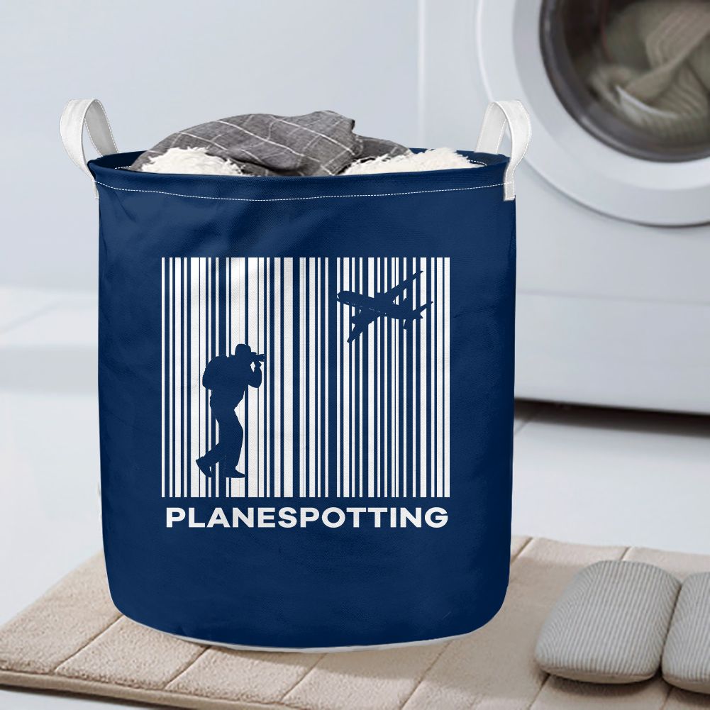Planespotting Designed Laundry Baskets