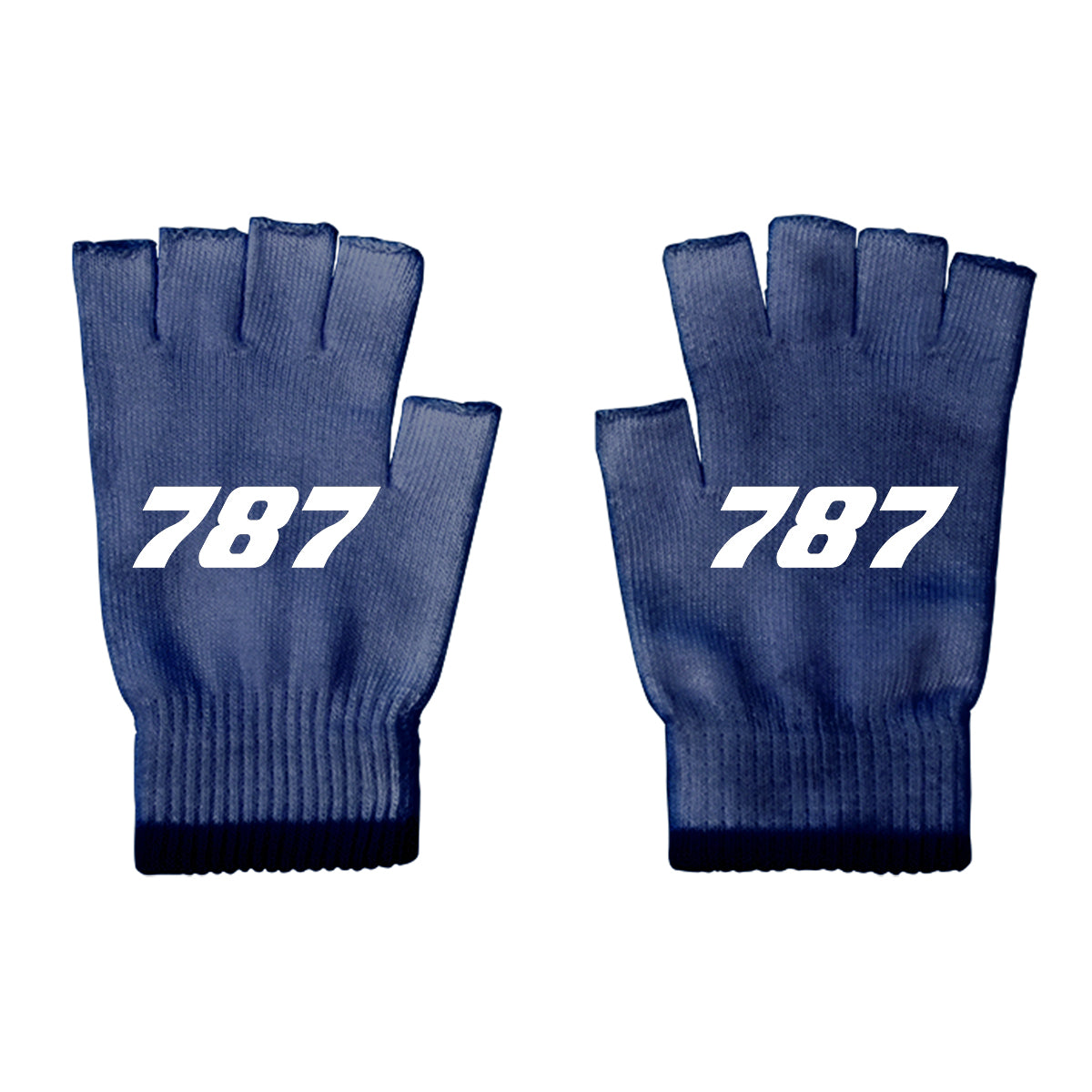 787 Flat Text Designed Cut Gloves
