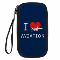 Thumbnail for I Love Aviation Designed Travel Cases & Wallets