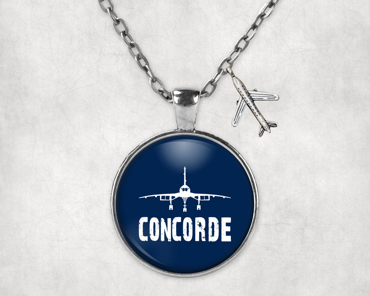 Concorde & Plane Designed Necklaces