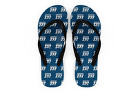 Thumbnail for Super Boeing 737+Text Designed Slippers (Flip Flops)