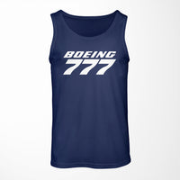 Thumbnail for Boeing 777 & Text Designed Tank Tops