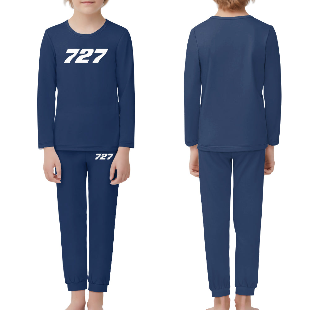 727 Flat Text Designed "Children" Pijamas