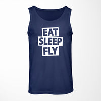 Thumbnail for Eat Sleep Fly Designed Tank Tops