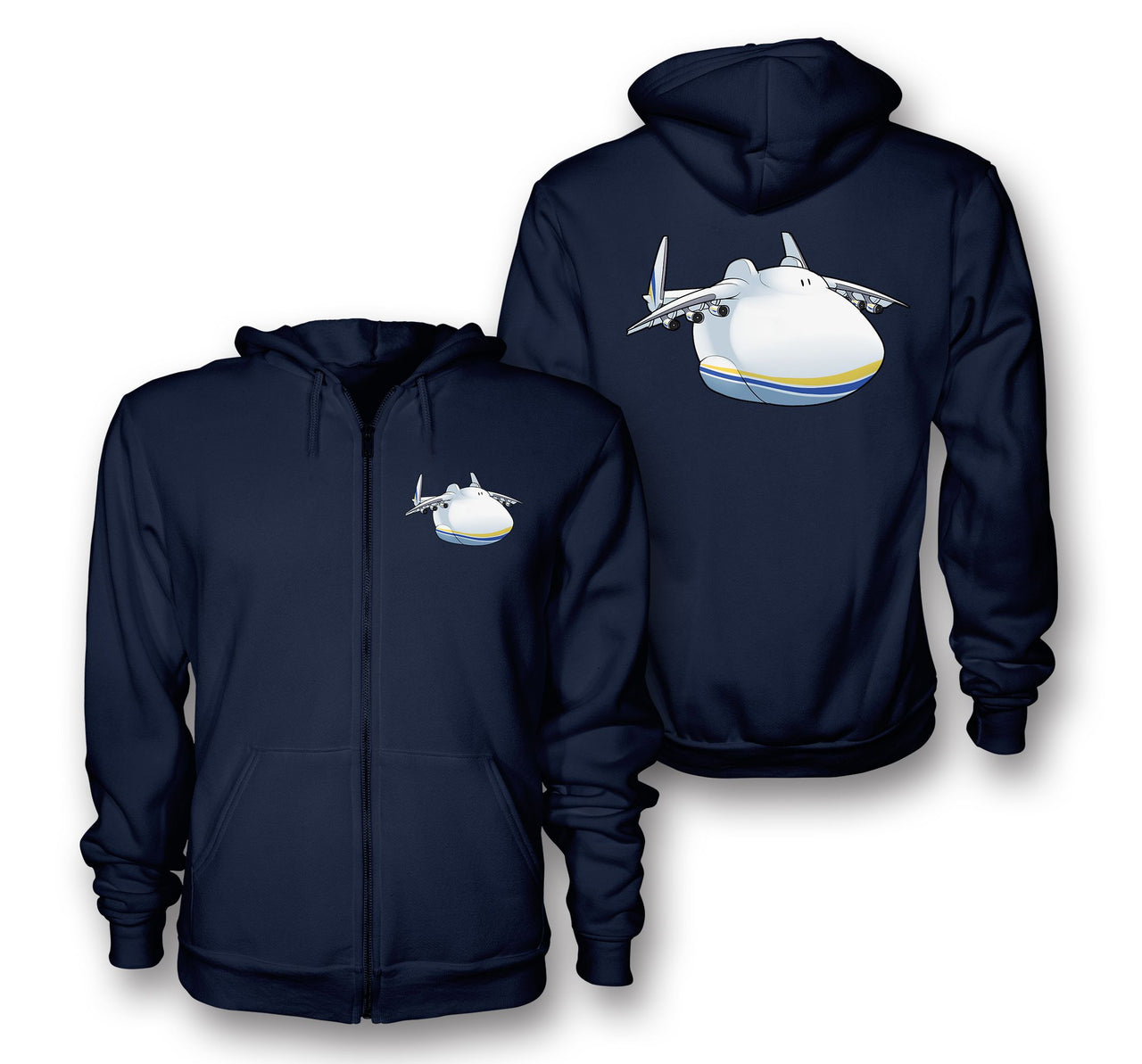 Antonov 225 (3) Designed Zipped Hoodies