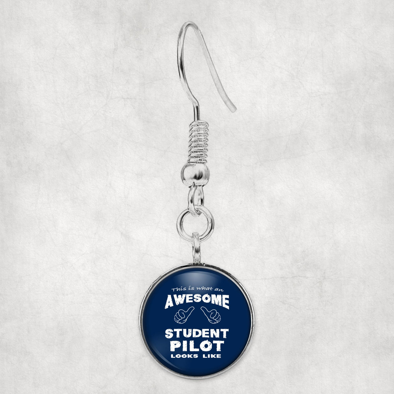 Student Pilot Designed Earrings