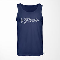 Thumbnail for Special Cessna Text Designed Tank Tops