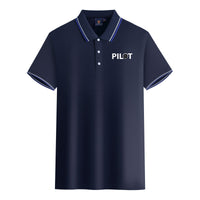 Thumbnail for Pilot & Jet Engine Designed Stylish Polo T-Shirts