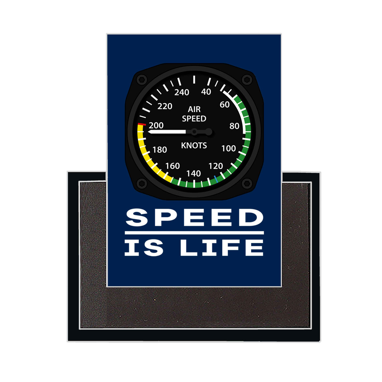 Speed Is Life Designed Magnets