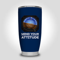 Thumbnail for Mind Your Attitude Designed Tumbler Travel Mugs