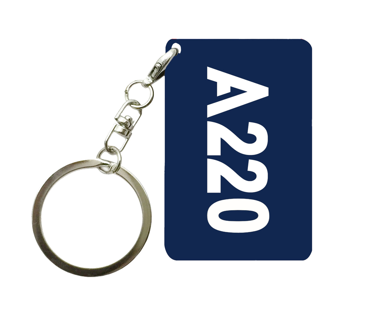 A220 Text Designed Key Chains