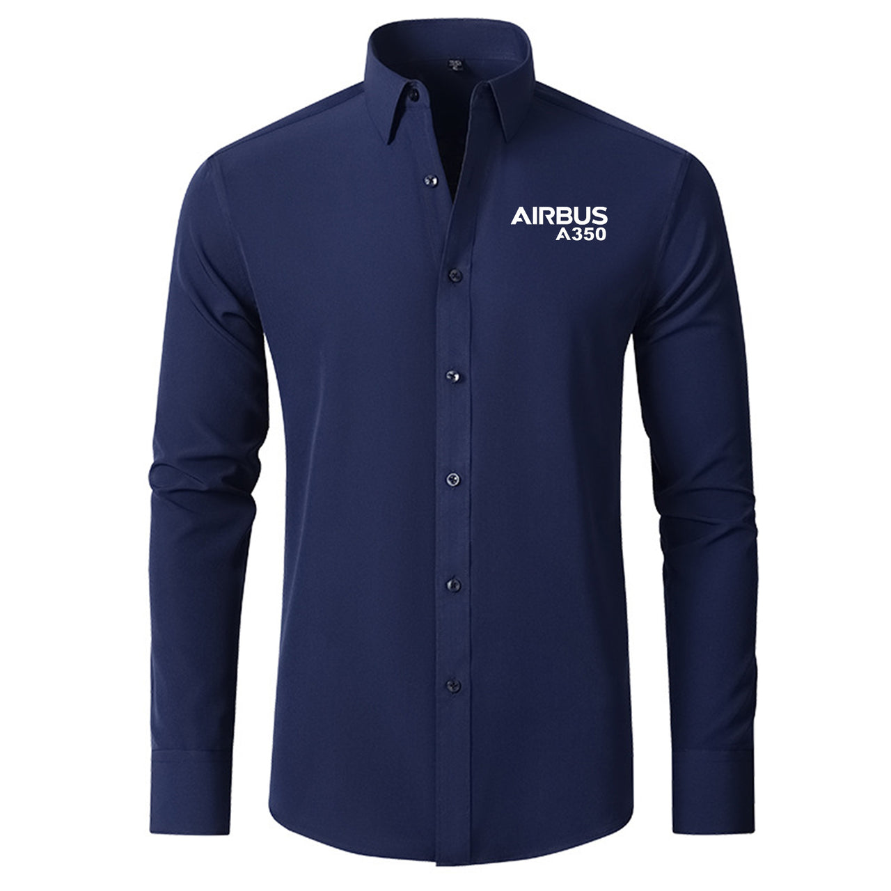 Airbus A350 & Text Designed Long Sleeve Shirts