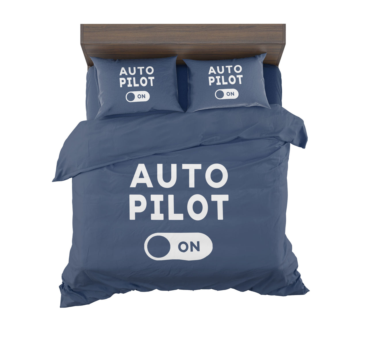 Auto Pilot ON Designed Bedding Sets